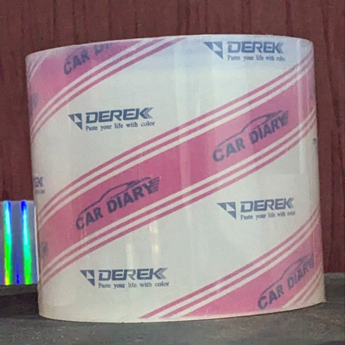 

Transfer / Masking Tape Derek Car Diary 15 Cm