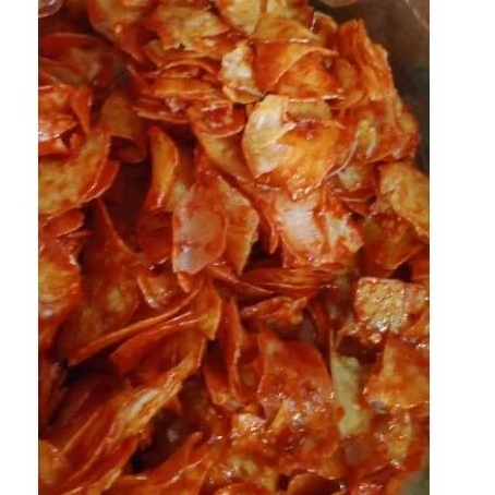 

keripik singkong lengket pedas manis 500gr