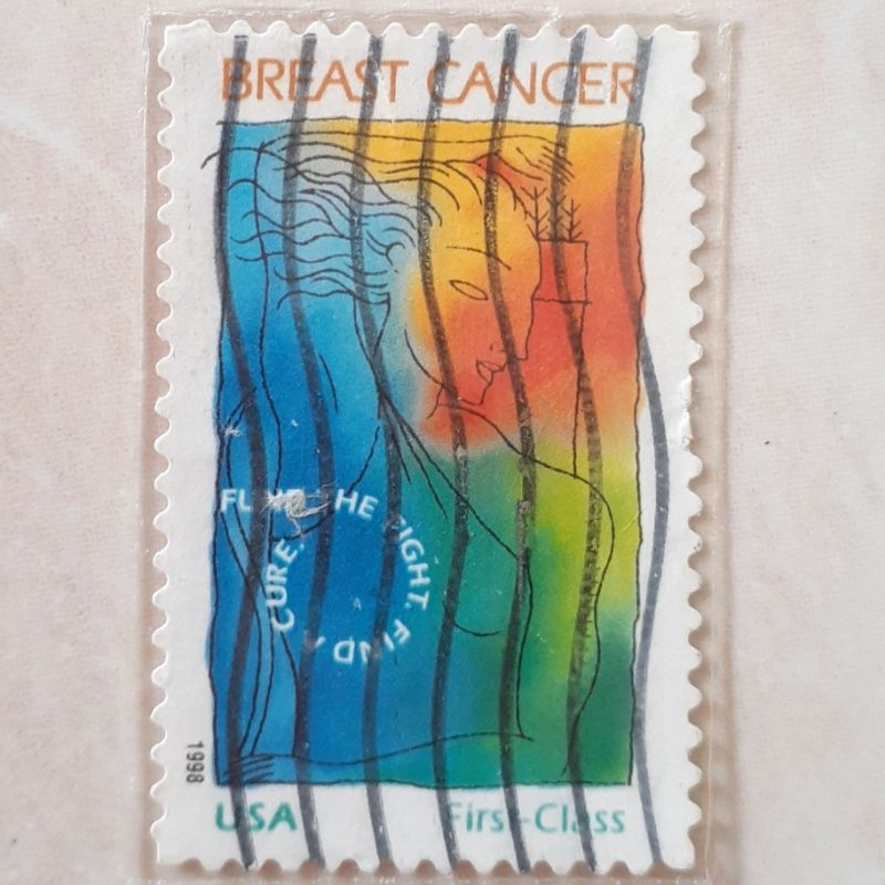 

(AR1) Perangko USA Breast Cancer Research Tahun 1998