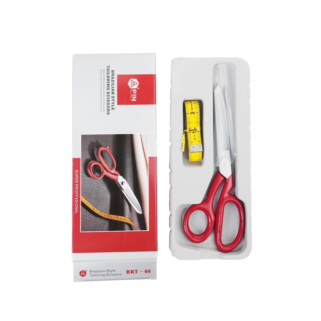 

Gunting Potong Bahan Kain Tailor Model Brazil PIN 8" inch (BRT-8)