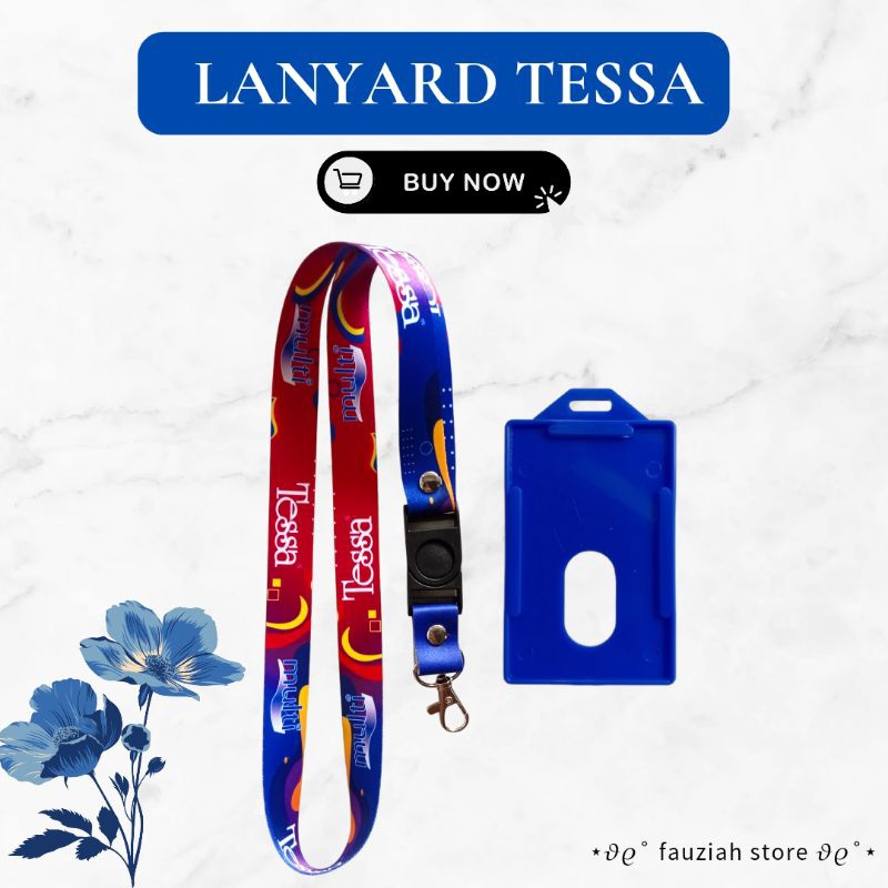 

READY! TALI ID CARD TESSA / LANYARD TESSA TERMURAH!!!