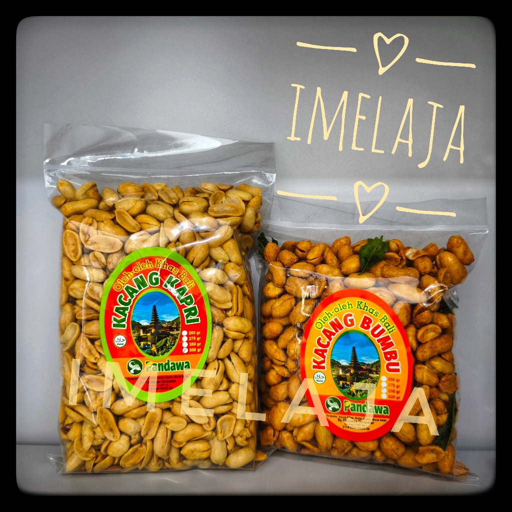 

Pandawa" Kacang Bali Paketan (Bumbu 350 Gr + Kapri 500 Gr)