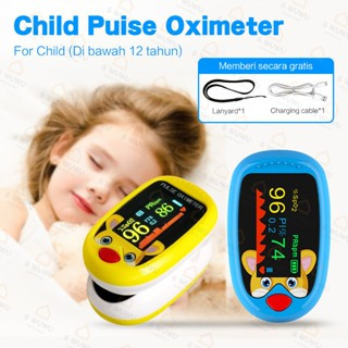 Oximeter Bayi Kids/Balita & Anak-anak Fingertip Pulse Oximeter