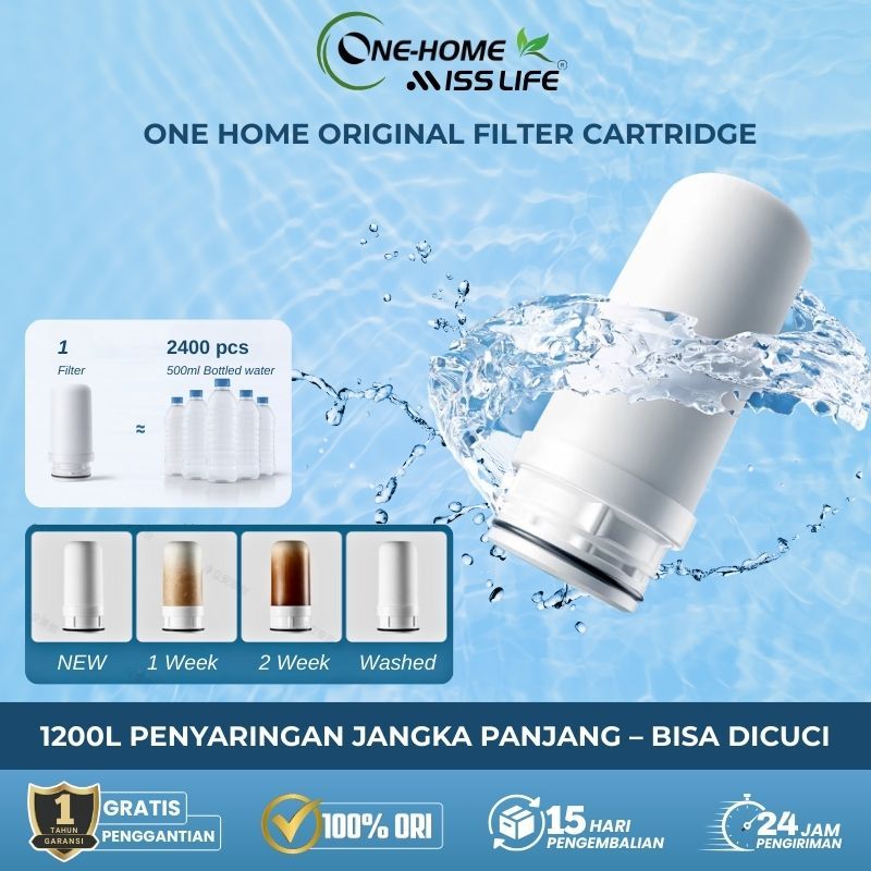 Miss Life Filter Pengganti Air Kran Terbaik Original 100% Filter Sedimen Anti Sumur Keruh Anti Zat B
