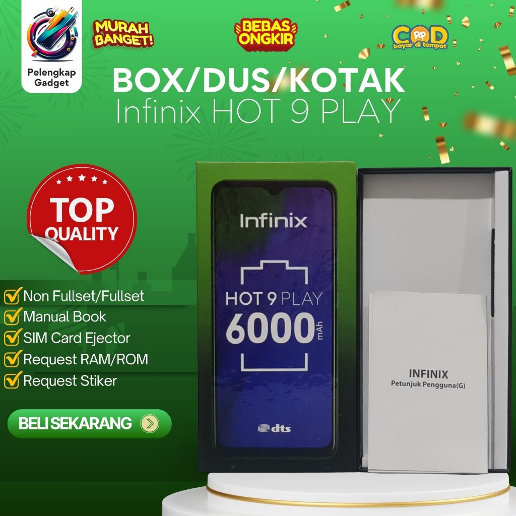 

BOX/DUS/KOTAK Infinix HOT 9 PLAY