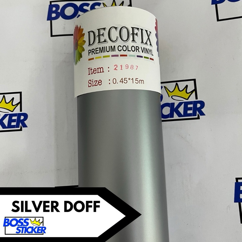 Sticker Silver Doff - Stiker Silver Dof - Skotlet Silver Dop