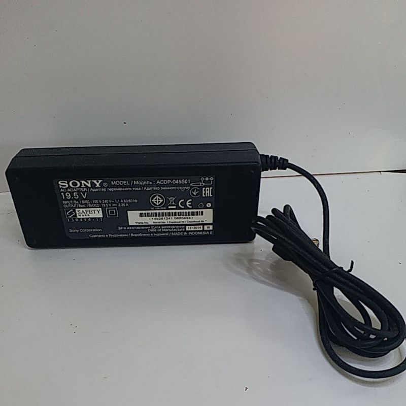 ac adapter sony acdp 045s01 led tv sony bravia adapter