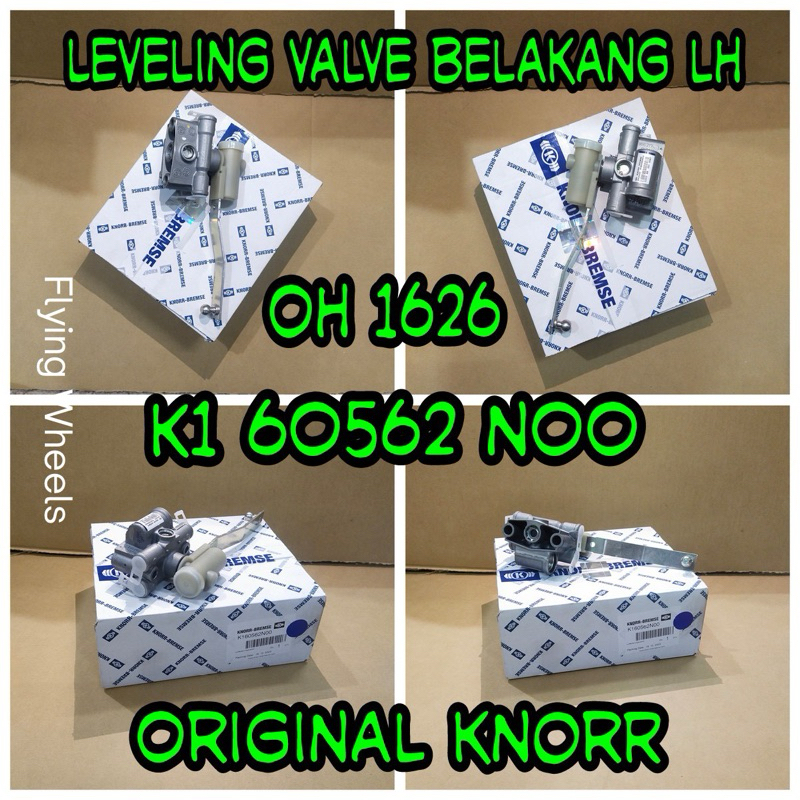 Leveling Valve Belakang LH OH 1626 K1 60562 NOO Original Knorr