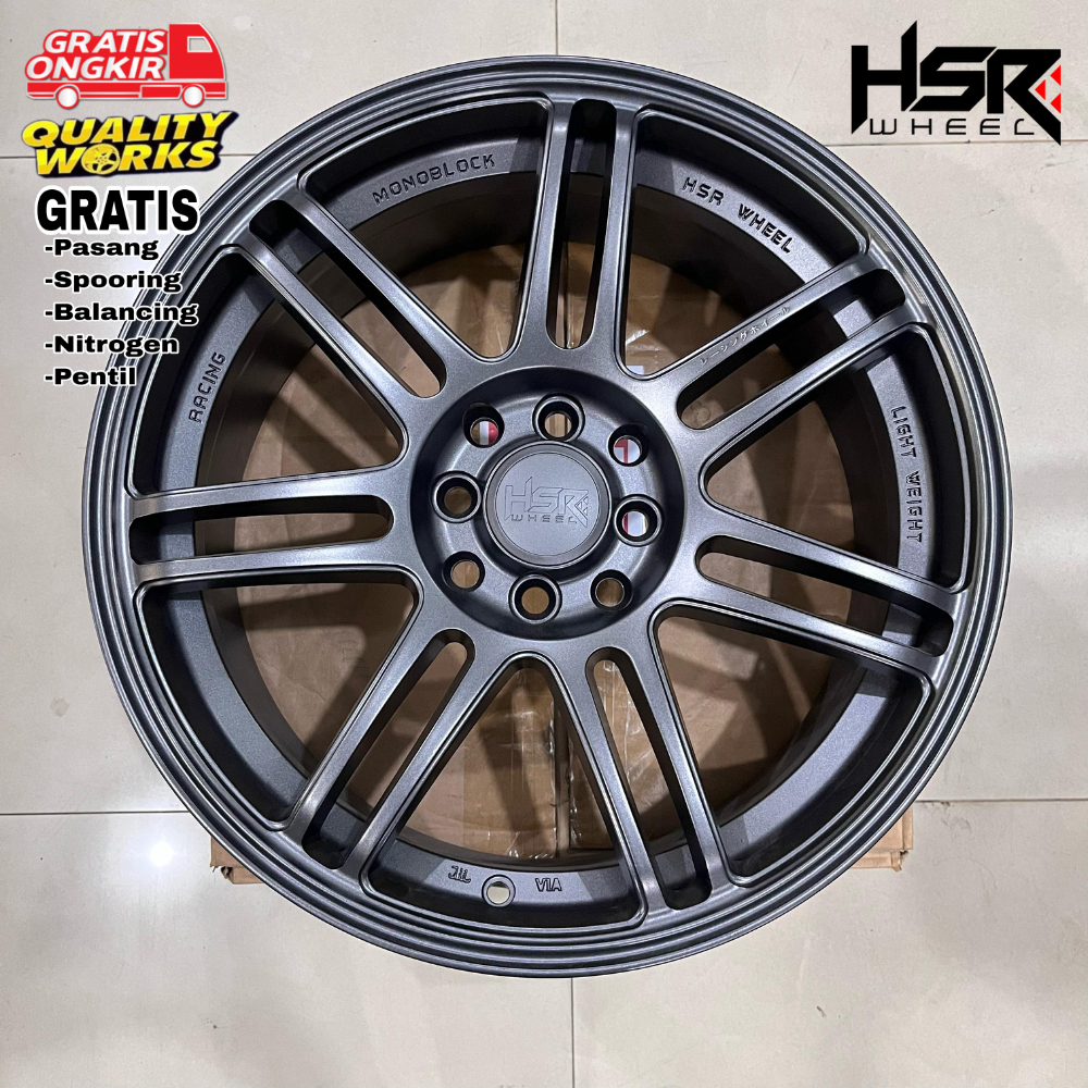 Velg Mobil Raize, Rocky, Ring 17 Velg Racing Jdm Hsr Wheel Boon Boroko