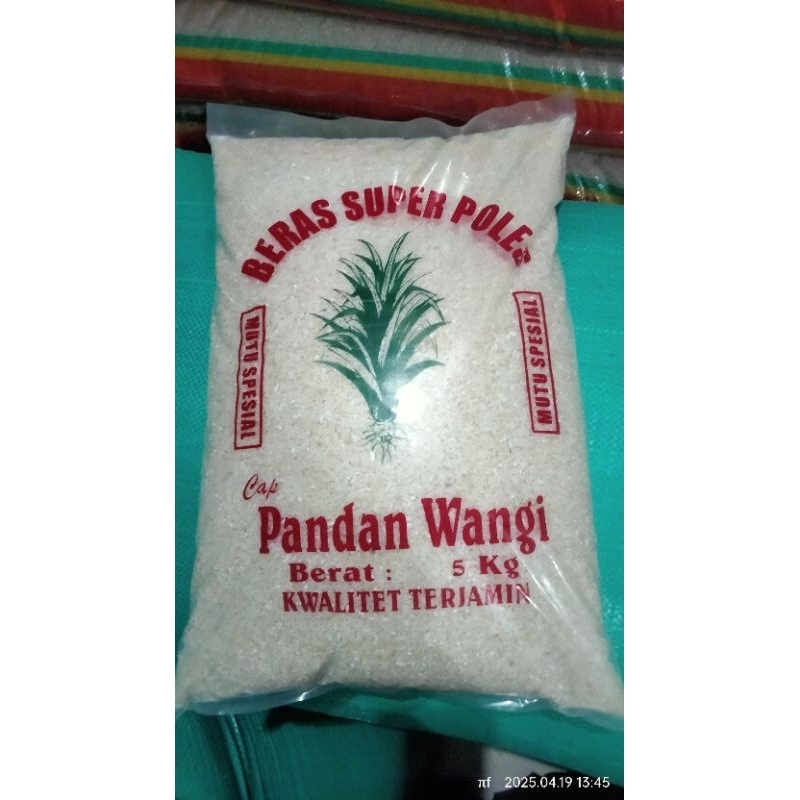 

beras pandan wangi 5 kg beras lokal alami tanpa pengawet dan pemutih(medium quality)