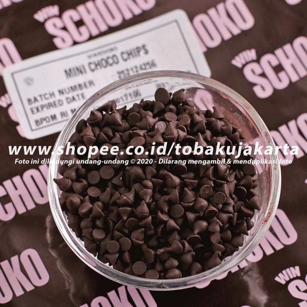 

Schoko Chocolate Chips MINI 500gr Chocochips Compound Choco Chip