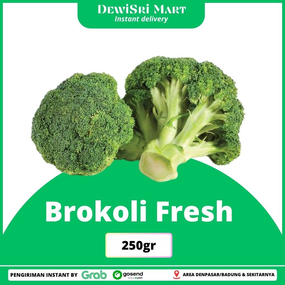 

Brokoli Fresh 250gr - Dewi Sri Mart