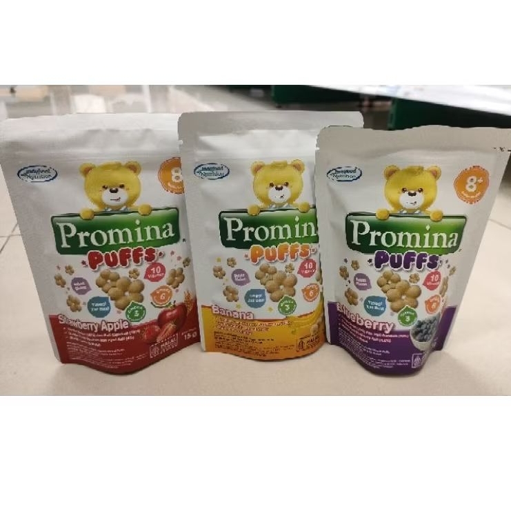 PROMINA PUFF 15GR 8+ / SNACK BAYI / CEMILAN BAYI PUFF