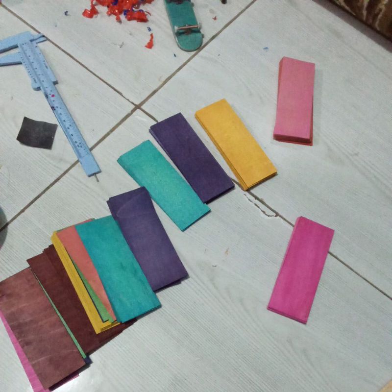 Veneer Fingerboard Warna (Maple Wood)