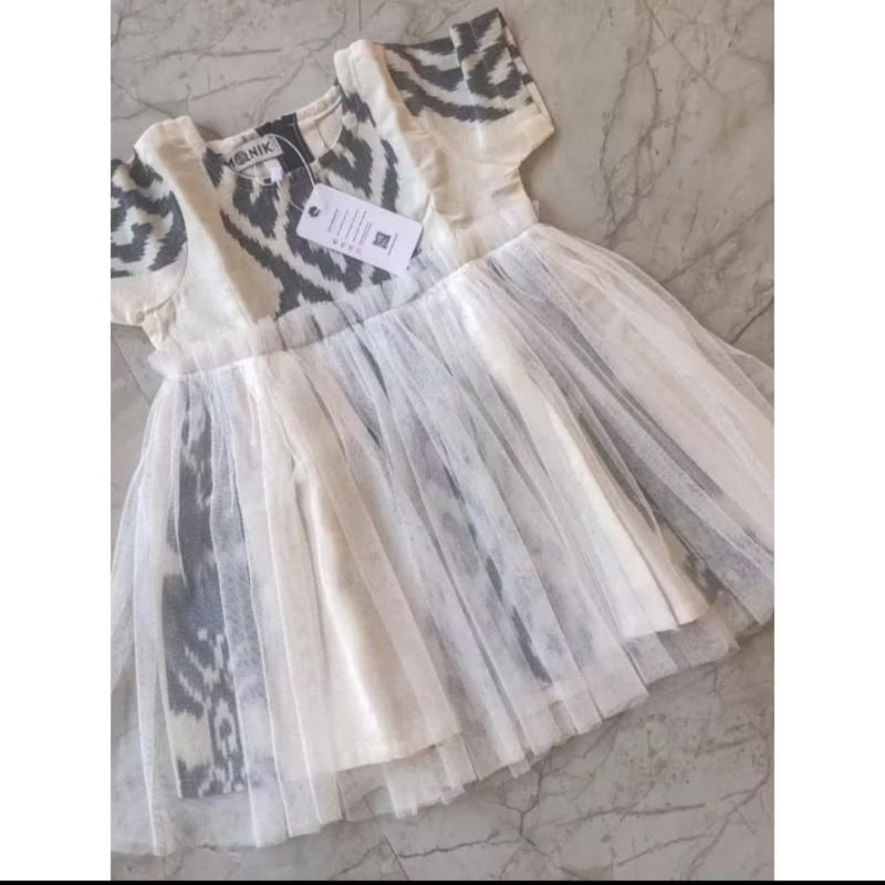 READYSTOCK  BAJU TENUN ANAK PEREMPUAN KEKINIAN