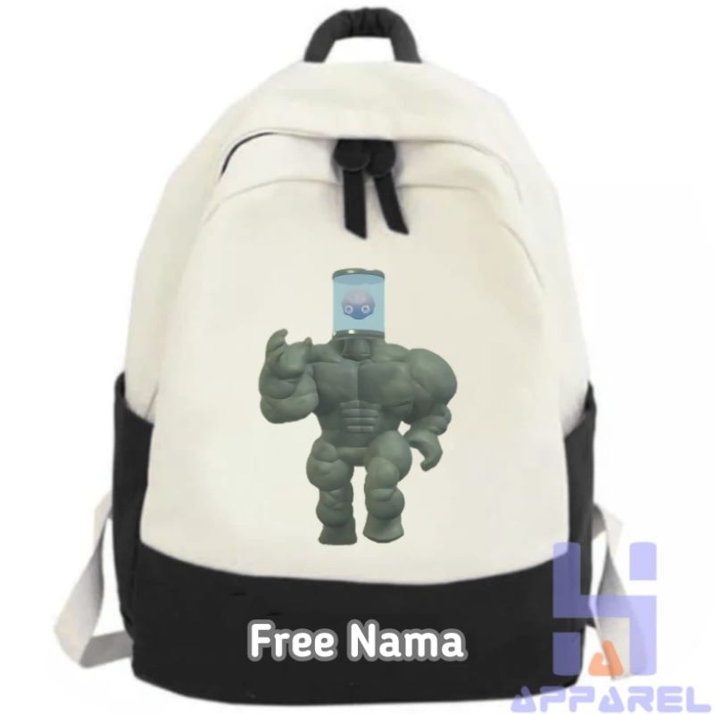TAS RANSEL ANAK DEAD RAILS FREE NAMA