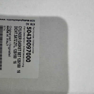 KTM Husqvarna Cylinder gasket set 125/150