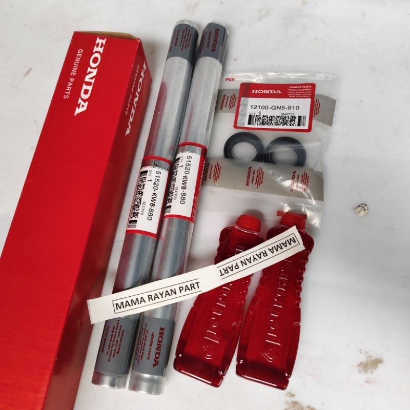 sok depan Supra X 125 helmin sok depan Supra X 125 helmin (silsok+olisok)