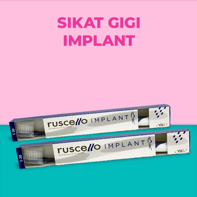 GC Rucello Sikat Gigi Khusus Implan