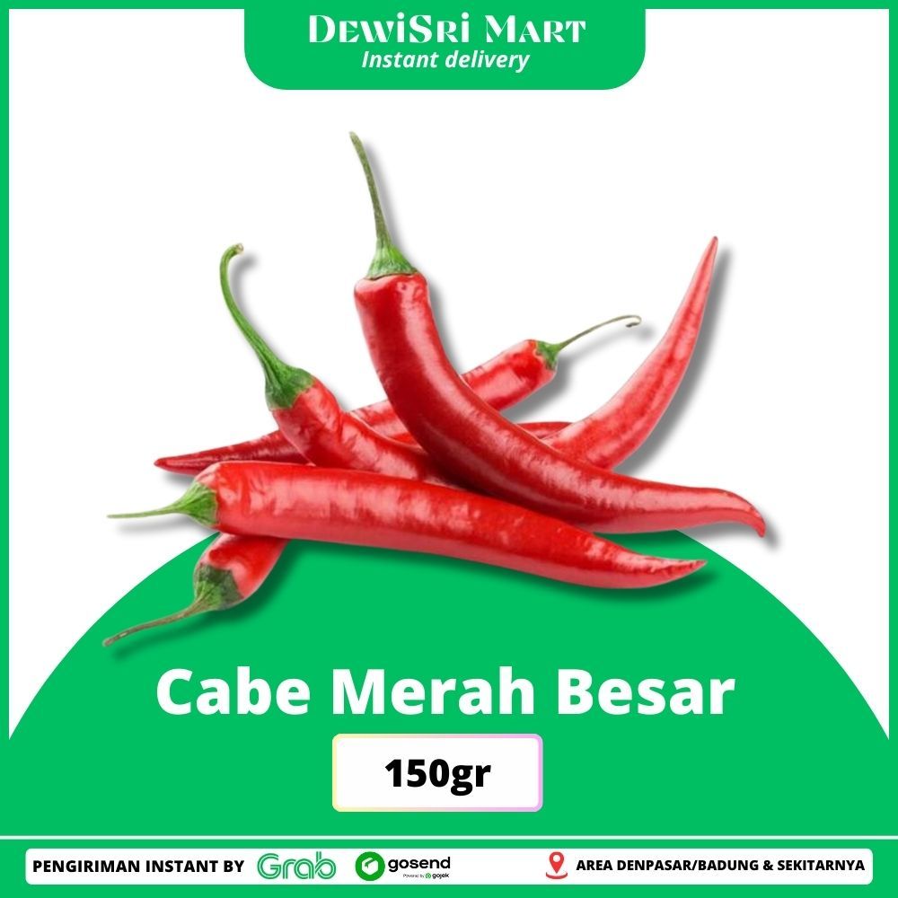 

Cabe Merah Besar 150gr - Dewi Sri Mart