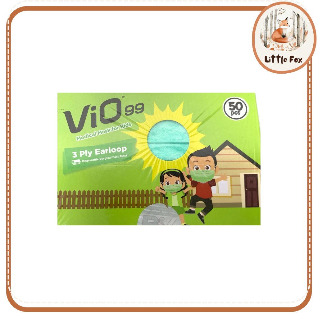 Vio Kids Mask Masker Anak Vio 99 Masker Medis Anak 3 Ply