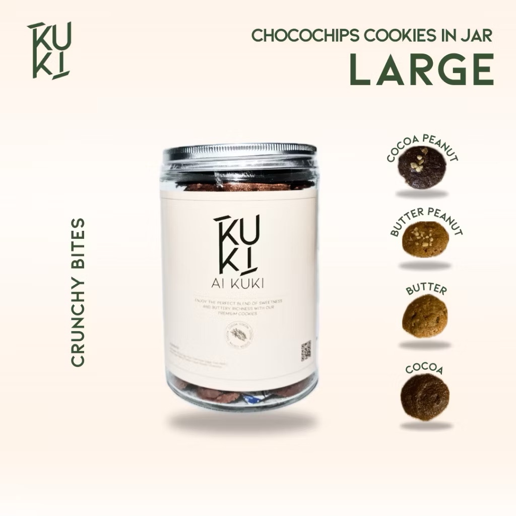 

COD COOKIES IN JAR PREMIUM SIZE LARGE (cookies handmade premium)