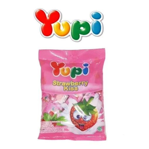 

PERMEN YUPI STROBERI KISS 120 GRAM