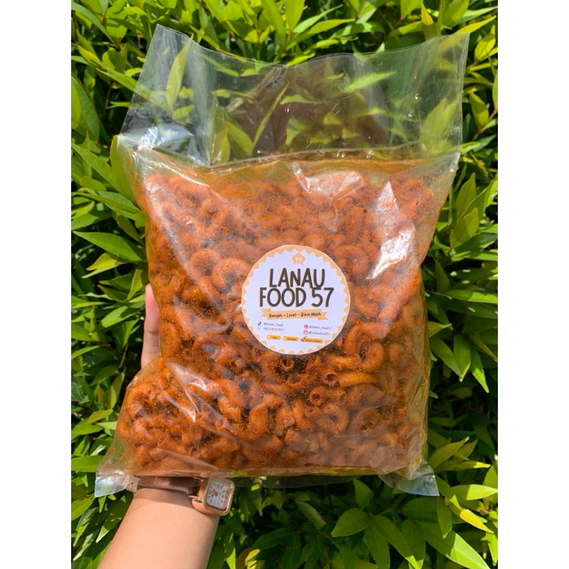 

Makaroni daun jeruk pedas 500gr