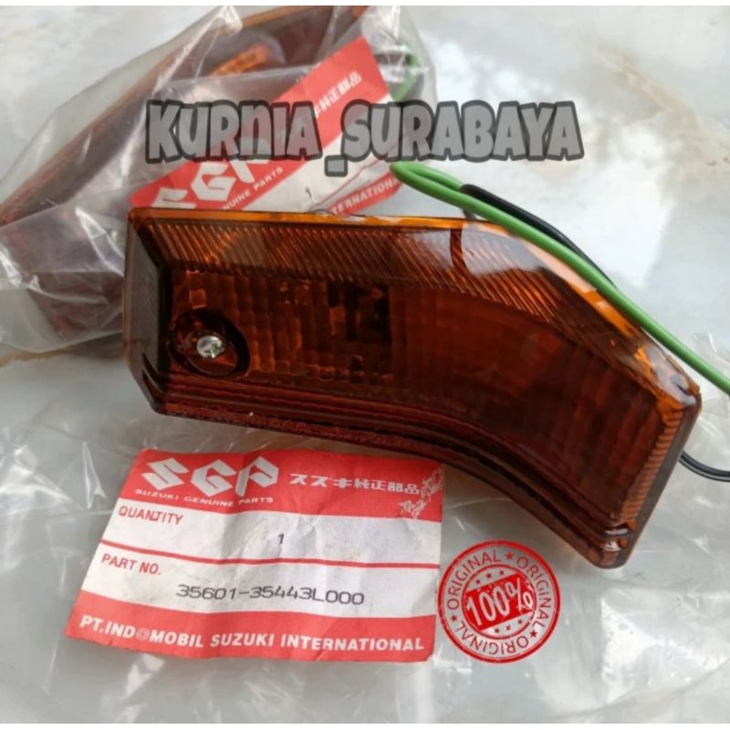 Lampu riting sein KANAN depan suzuki RC100 spirit bravo 35601-35443L000