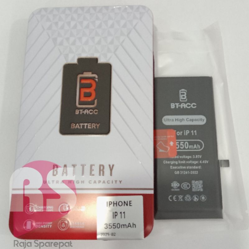 BATERAI BT-ACC ULTRA HIGH CAPACITY IP 11 (3550 mAh)