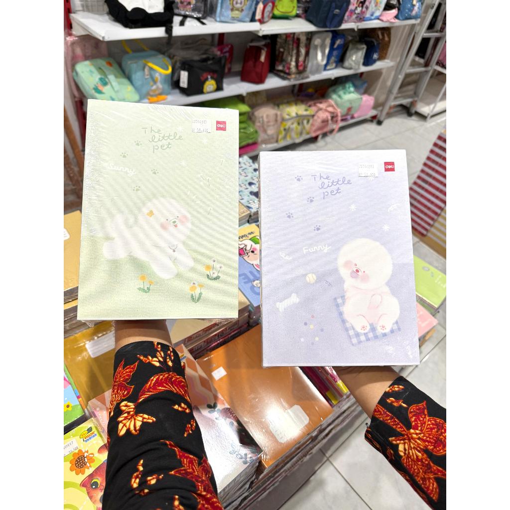 

[1 PACK] Buku Tulis B5 DELI 42 Lembar The Little Pet 2/542 THE LITTLE PET2