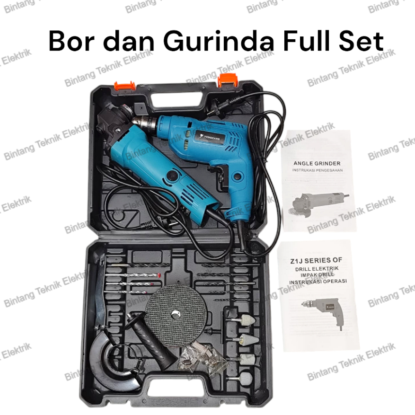 Bor dan Gerinda mesin bor listrik bor gerinda paket bor dan gerinda mesin gerinda tangan paket bor p