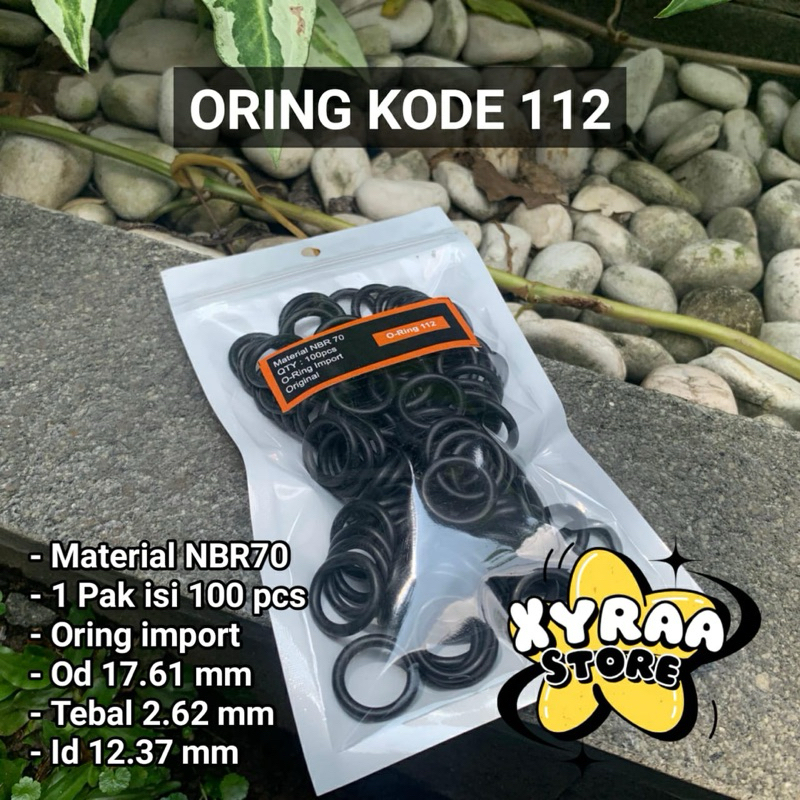 Seal oring NBR70 112 / Oring kode 112/ sil 112