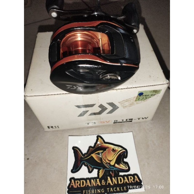 Daiwa T3 sv tw ratio 8,1