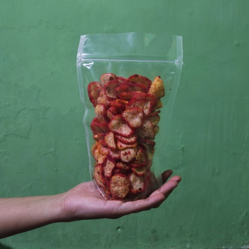 

krupuk seblak kemasan pouch