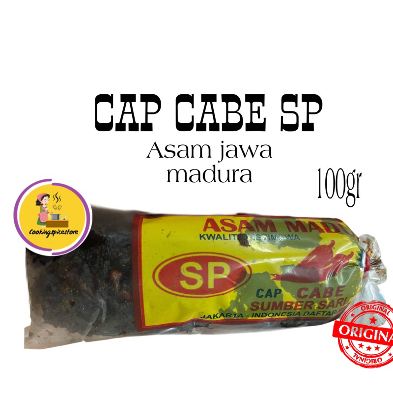 

Asam Jawa Madura Cap Cabe SP Ukuran Kecil 100gr