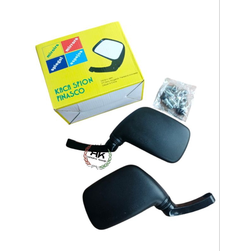 spion vespa excel pinasco set kiri kanan