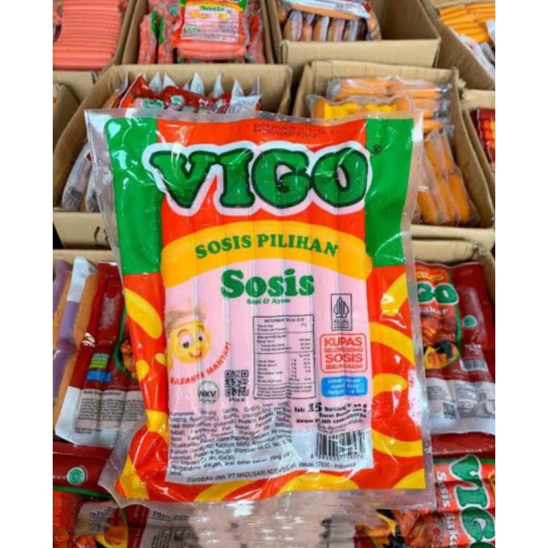 

450 gram 15 btg sosis Vigo