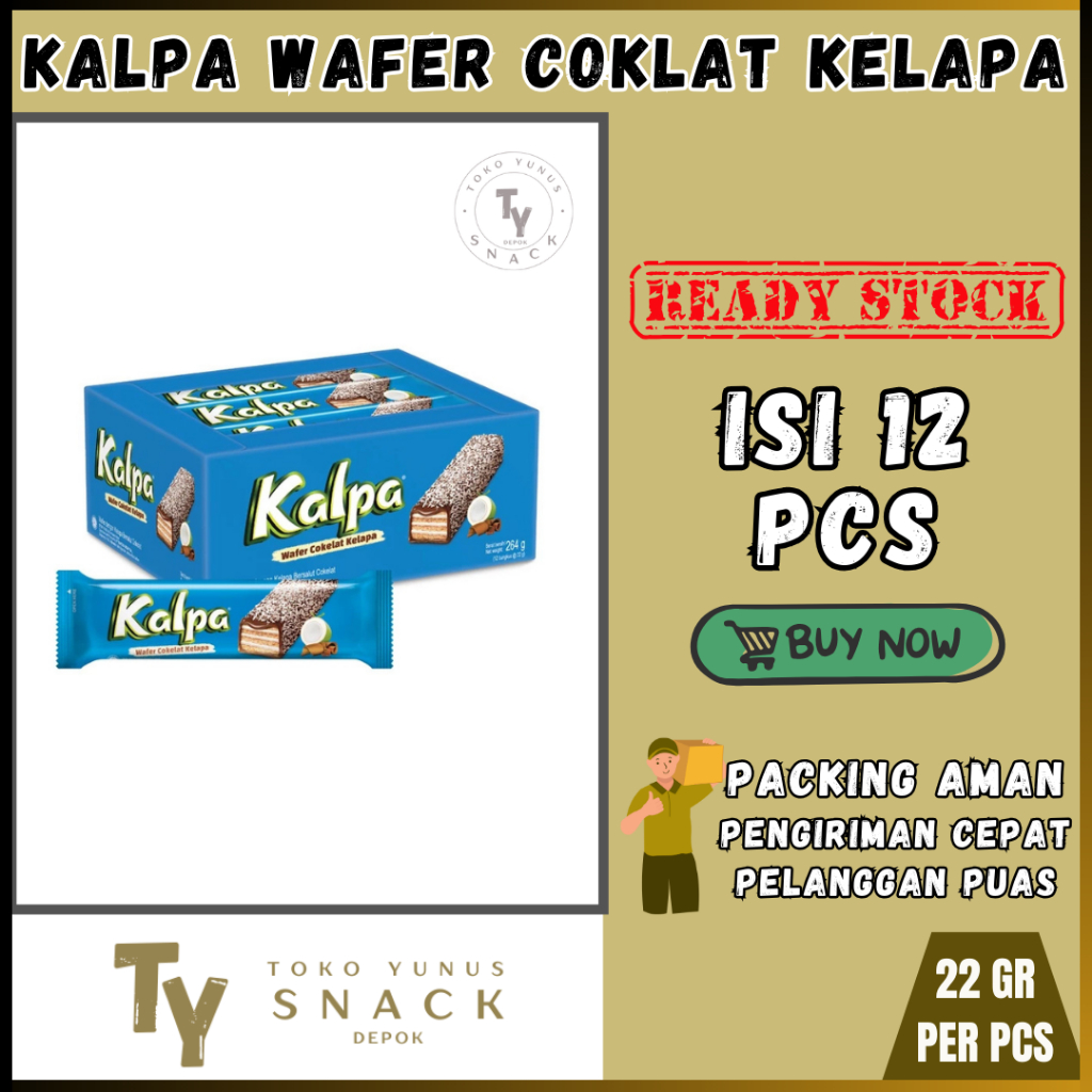 

KALPA WAFER COKLAT KELAPA BOX