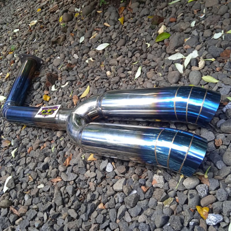 Knalpot Truk Canter , Truk Elf , Ragasa, Umplung, Engkel 110PS Buang samping