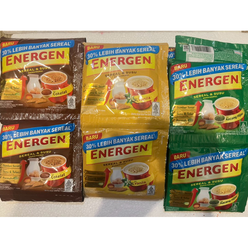 

SUSU ENERGEN RENTENG / RENCENG ISI 10 SACHET / BUNGKUS