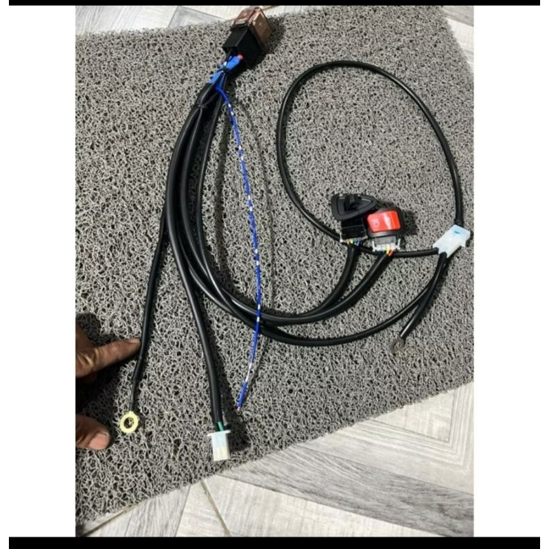 ￼Saklar kanan revo & pass beam buat billed lengkap relay set cocok untuk pasang biled motor vario 12