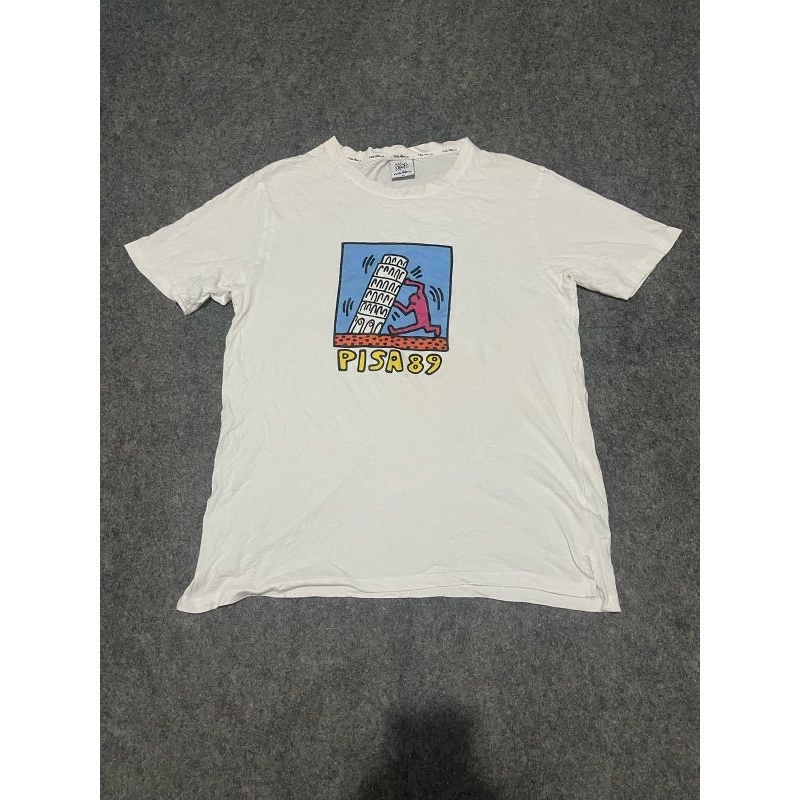 kaos keith haring pria original second
