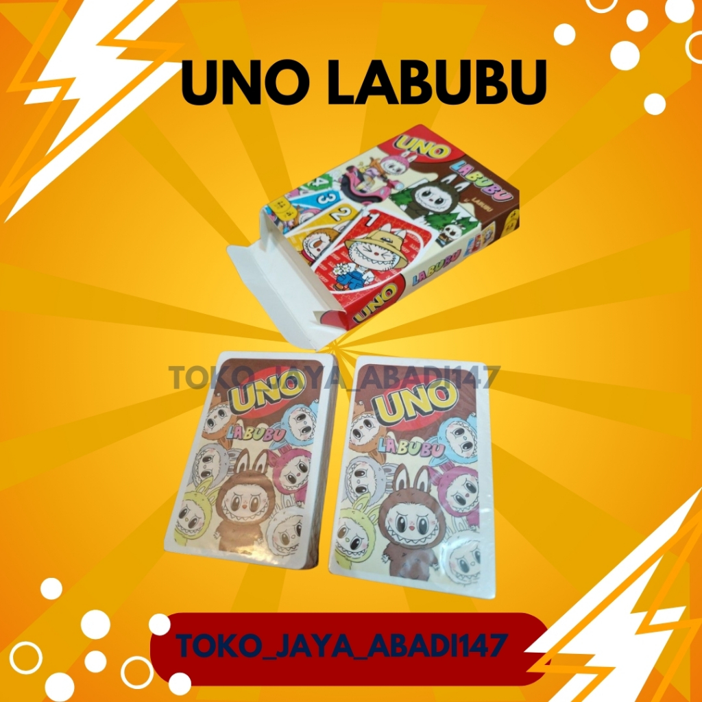 UNO KARAKTER / UNO LABUBU / UNO ANIME / UNO POKEMON / UNO DRAGONBALL /UNO FLIP / KARTU UNO / UNO PER