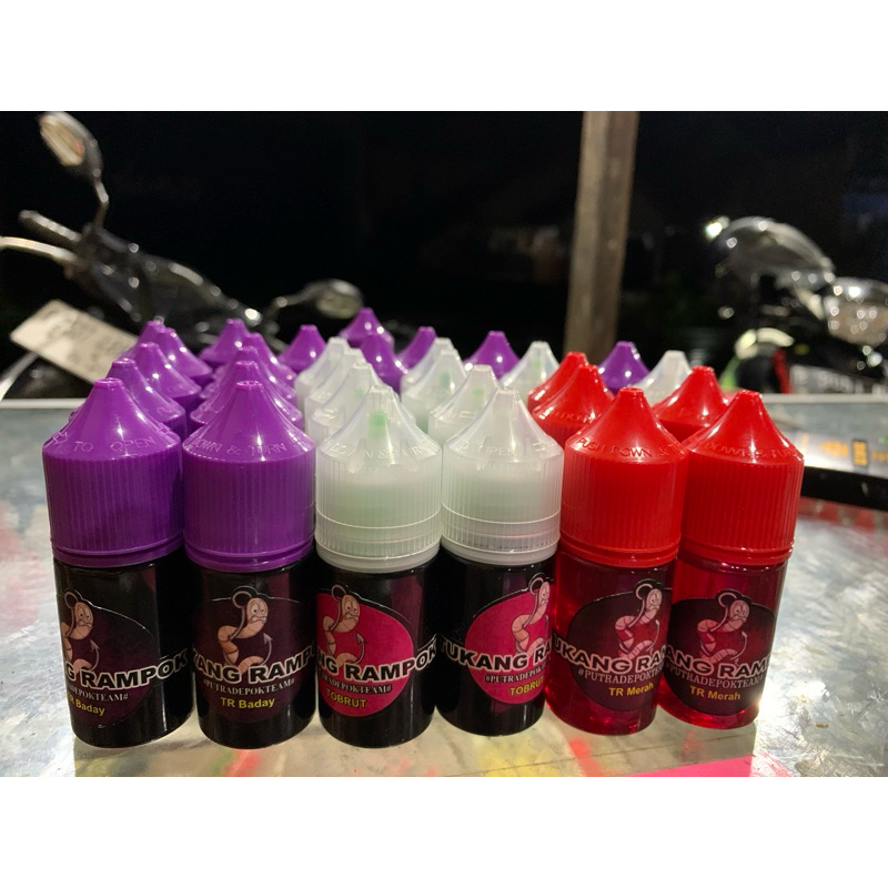 ESSEN TUKANG RAMPOK TR MERAH 30ML MEDIA ALAM #EssenGalatama #EssenLele #GalatamaLele #Lele #TukangRa