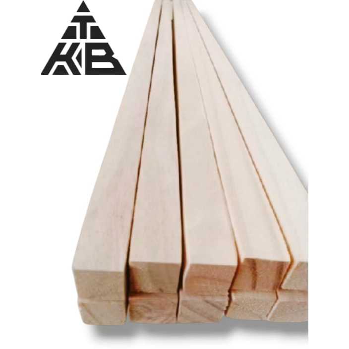 Reng 2x3 panjang 1 meter/ Lis kayu pinus/jati Belanda/kayu Reng murah / kayu jati murah