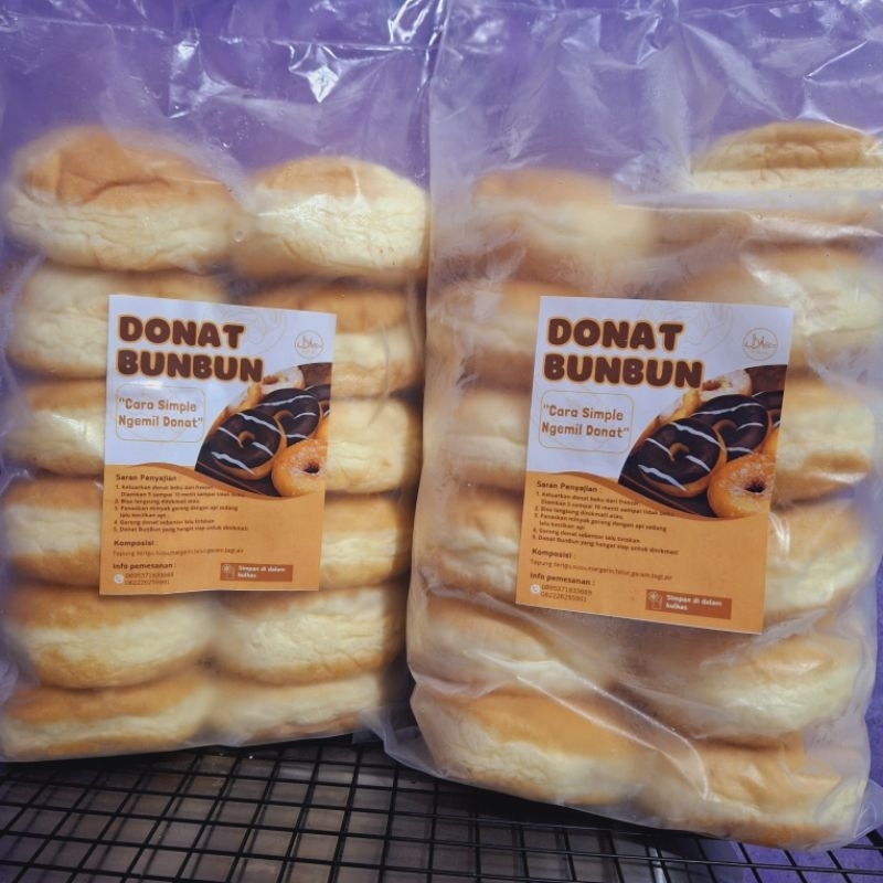 

Donat Susu Frozen Siap makan isi 12 pcs