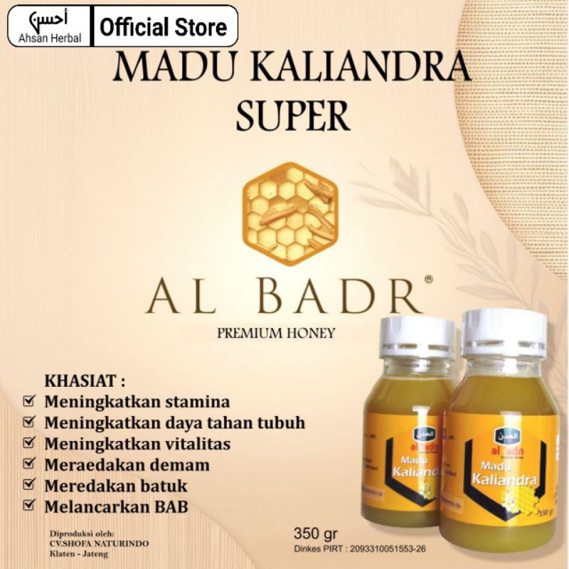 

Madu Kaliandra 350gr Al adn