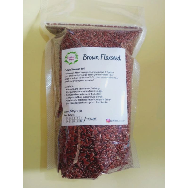 

Flaxseed utuh 500gram