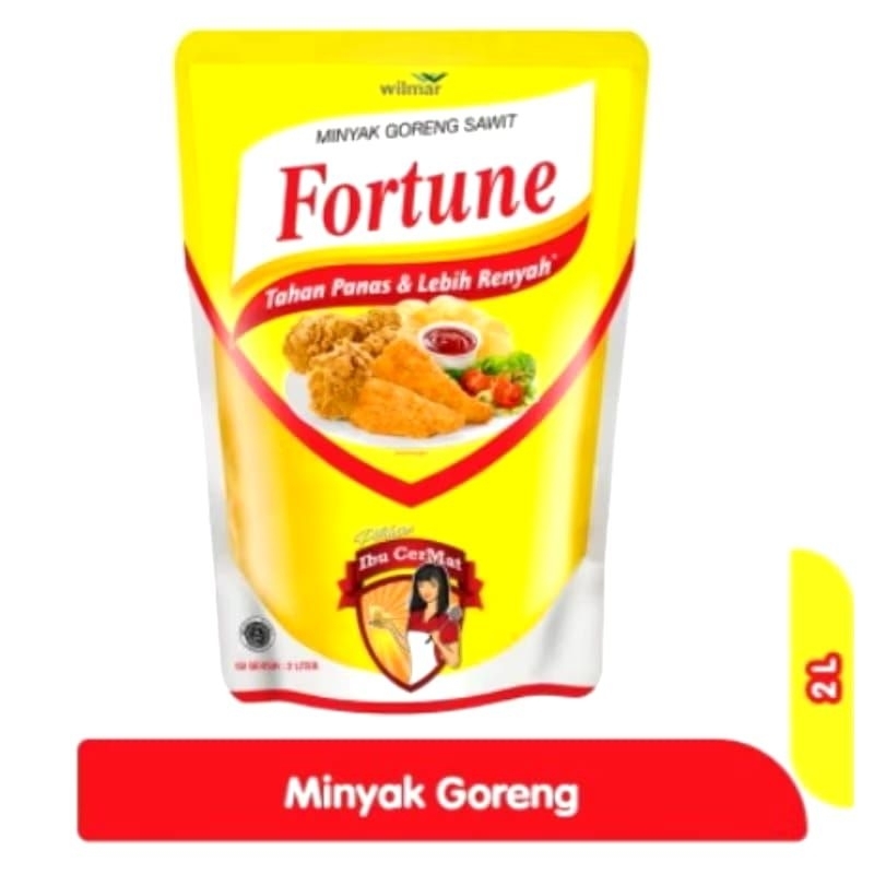 

Minyak Goreng Fortune Kemasan 2 Liter